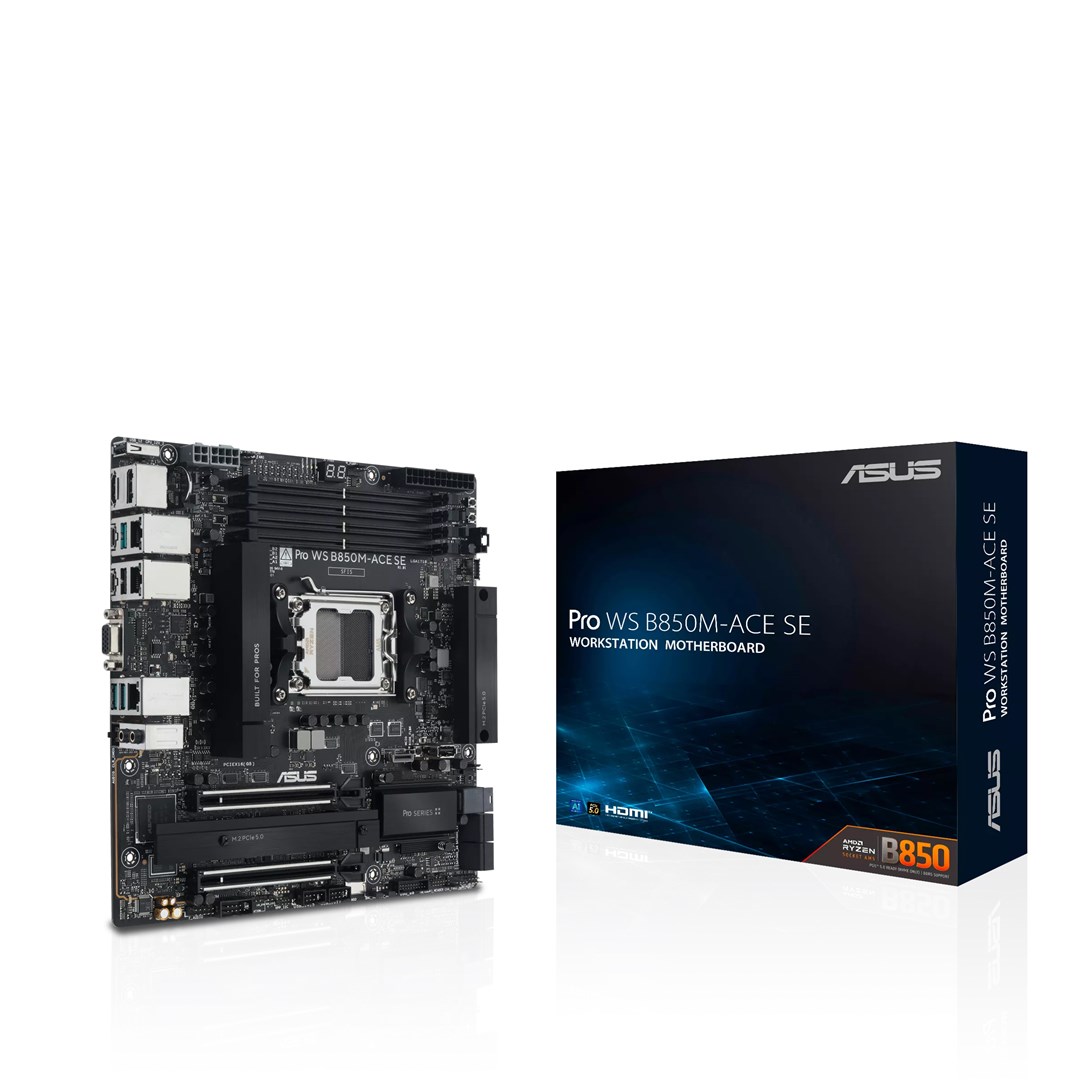 Asus PRO WS B850M-ACE SE AM5 AMD motherboard