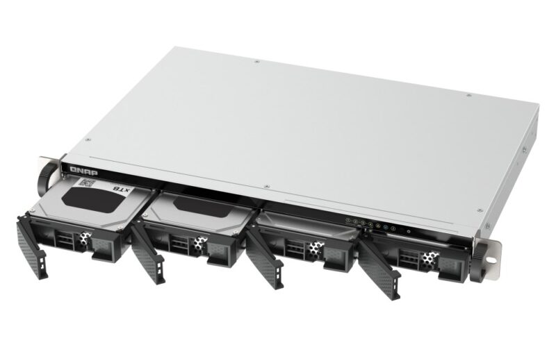 QNAP TS-433eU NAS Rack (1U) Cortex-A Cortex-A55 4 GB 0 TB QNAP Turbo System Black - Image 5