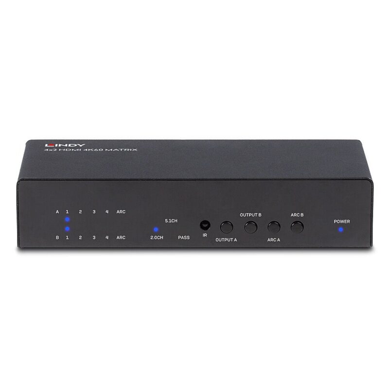 Lindy 4x2 HDMI 4K60 Matrix - Image 3