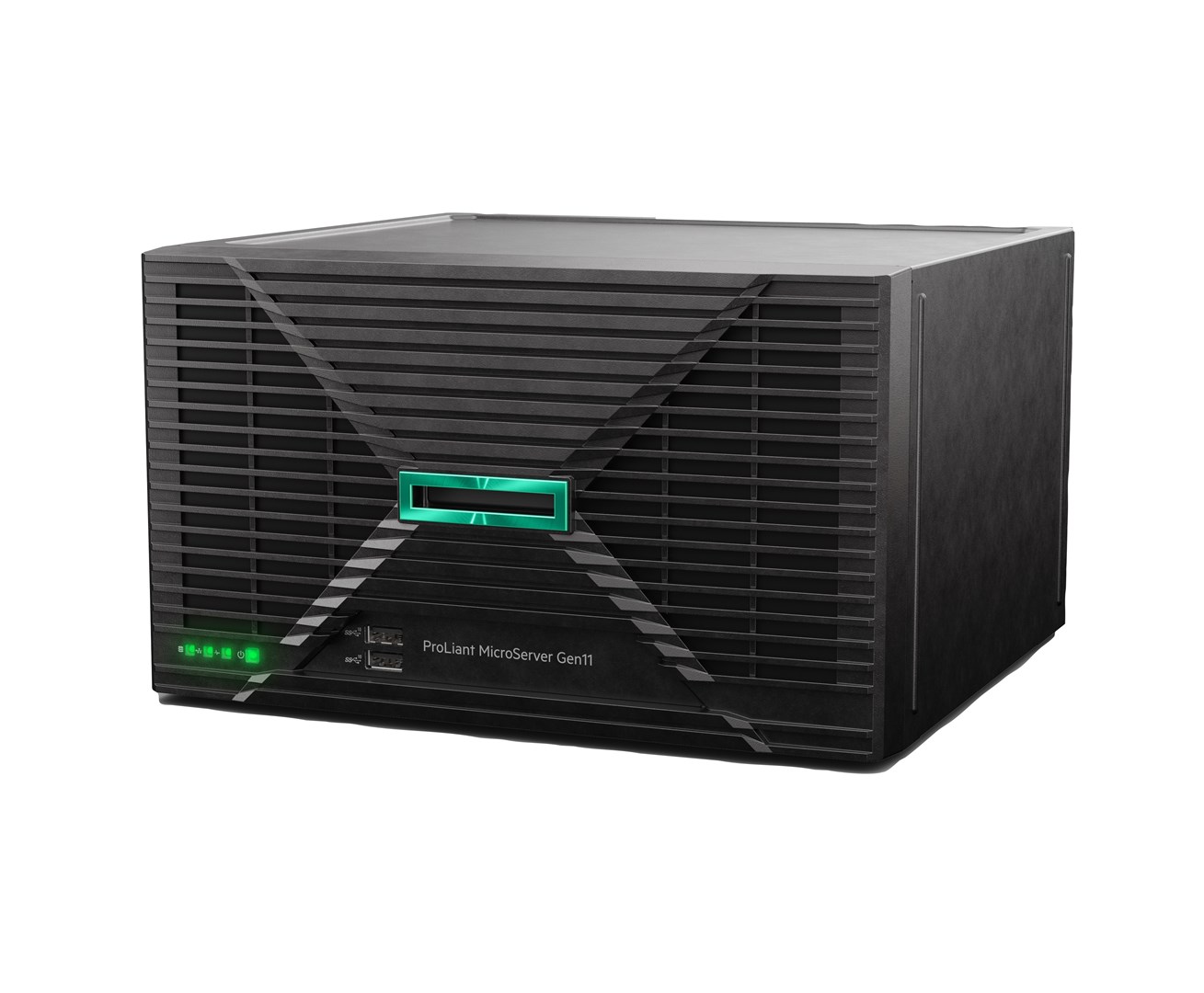 HPE ProLiant MicroServer Gen11 E-2414 2.6GHz 4-core 1P 16GB-U VROC 4LFF-NHP 180W External PS Server - Image 2