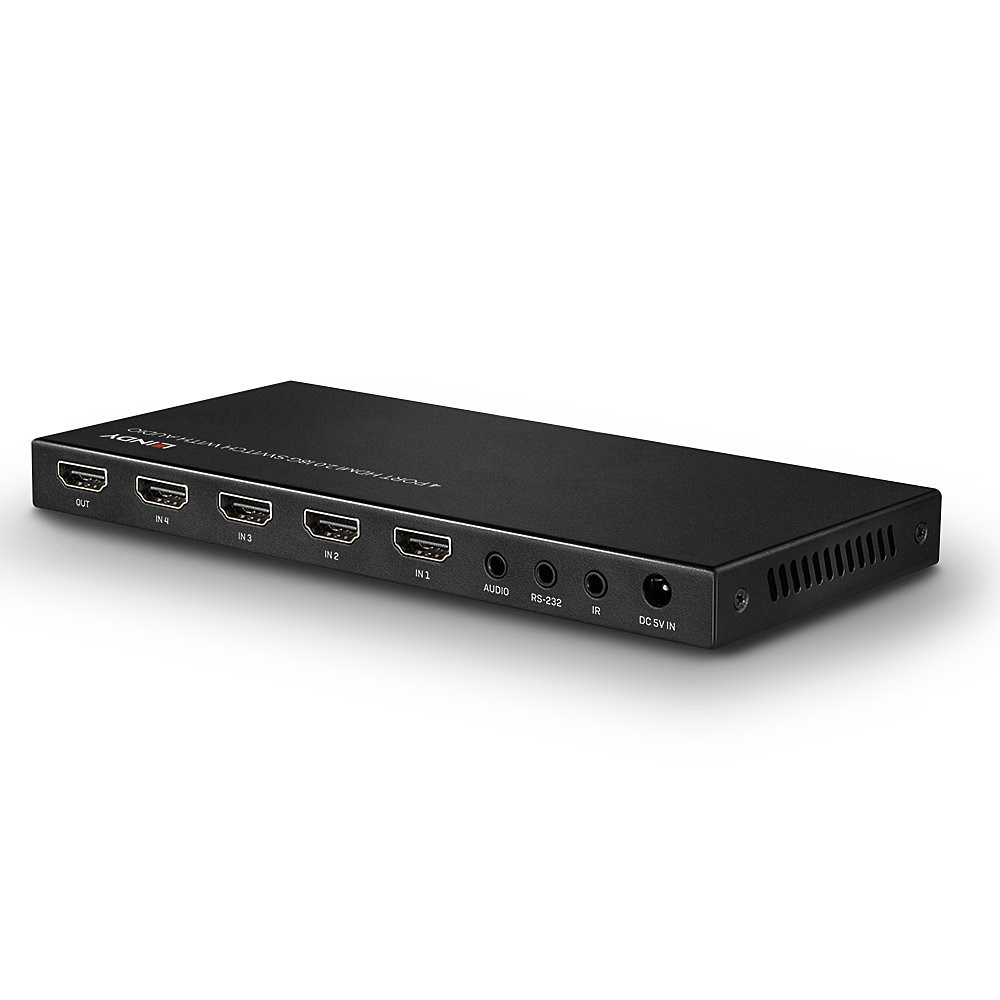 Lindy 4 Port HDMI 18G Switch with Audio - Image 2