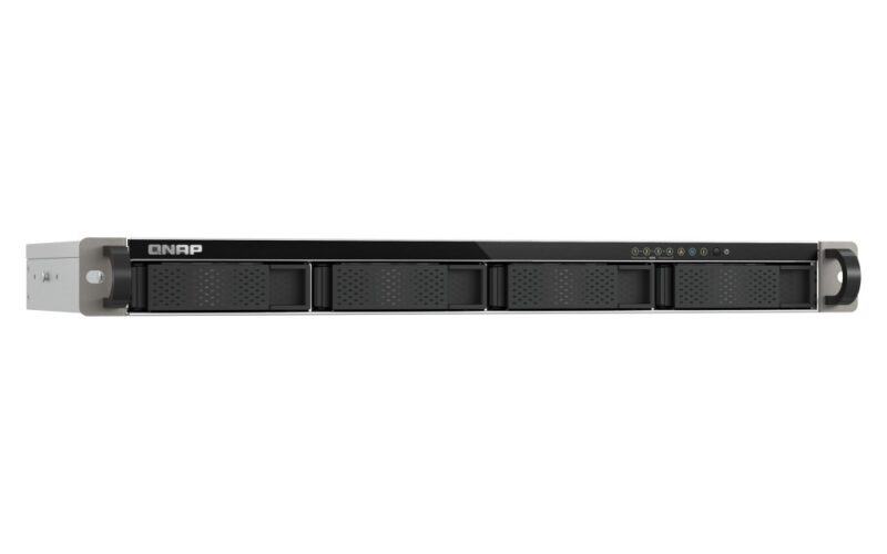 QNAP TS-433eU NAS Rack (1U) Cortex-A Cortex-A55 4 GB 0 TB QNAP Turbo System Black - Image 6