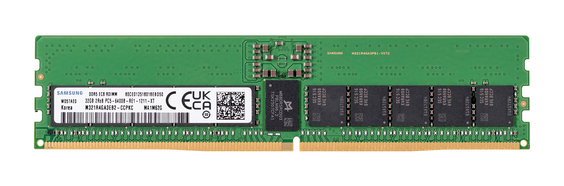Samsung M321R4GA3EB2-CCP memory module 32 GB 1 x 32 GB DDR5 ECC