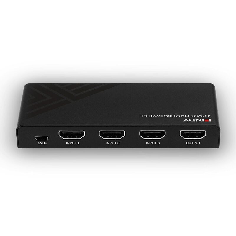 Lindy 3 Port HDMI 18G Switch - Image 3