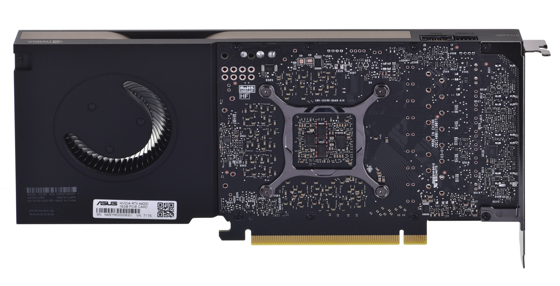 GPU Nvidia RTX A4000 16GB, GDDR6, 4x DisplayPort, 140W,PCI Gen4 x16, VR Ready - Image 4