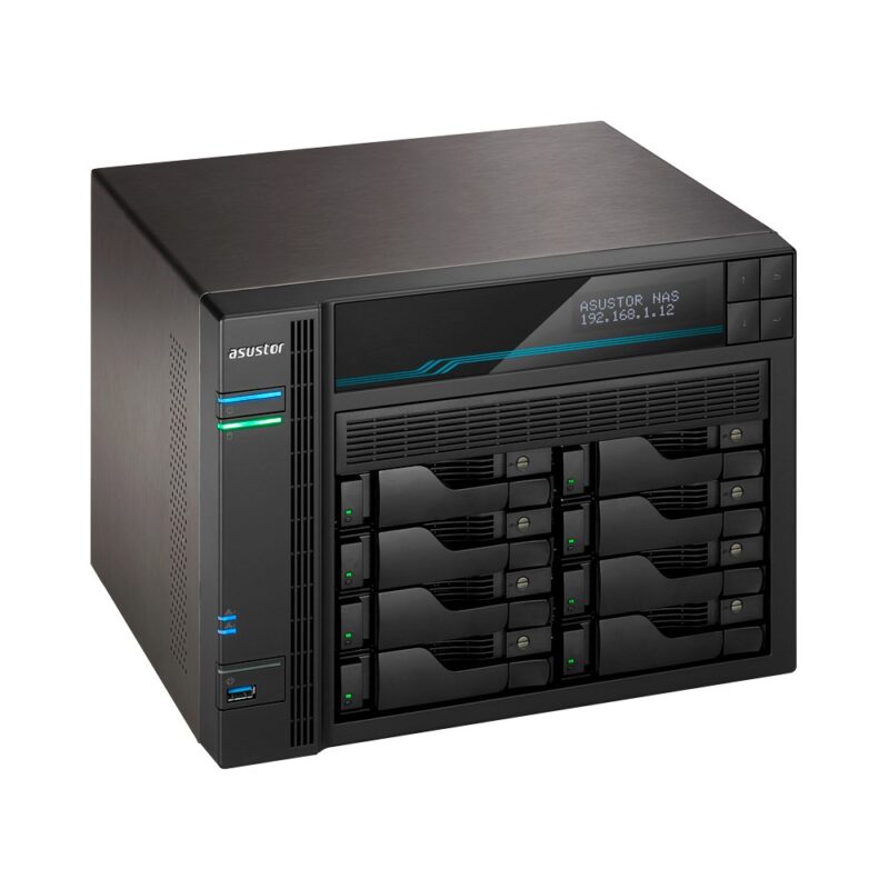 Asustor Lockerstor 10 AS6510T NAS Tower Intel Atom® C3538 8 GB DDR4 0 TB ADM Black - Image 5