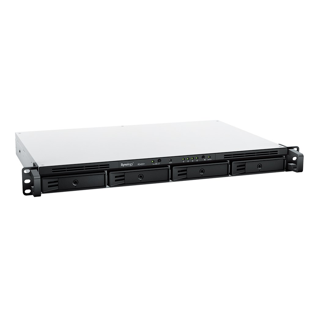 Synology RackStation RS422+ NAS/storage server Rack (1U) Ryzen Embedded R1600 2 GB DDR4 DSM Black - Image 6