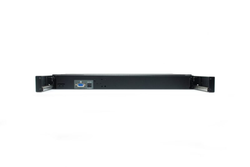 LevelOne 19" Widescreen LCD KVM Rack Console, DE Keyboard - Image 2