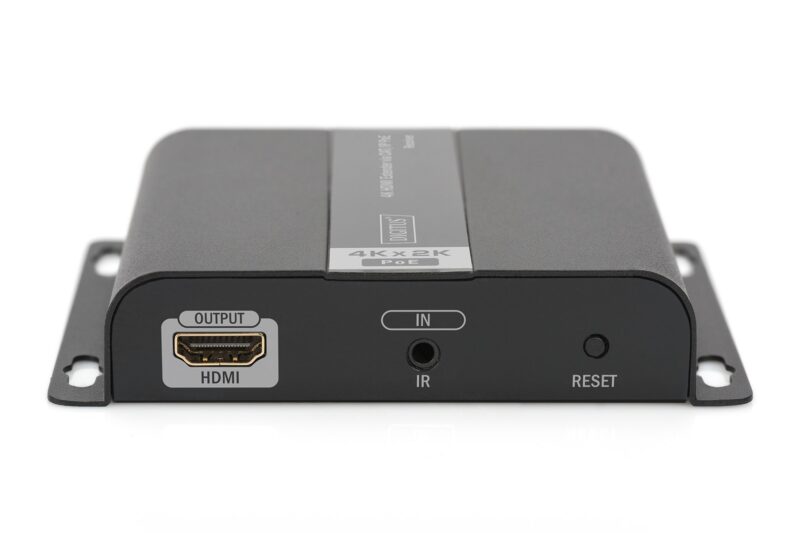 Digitus 4K HDMI Extender via CAT/IP (receiver unit), PoE - Image 2