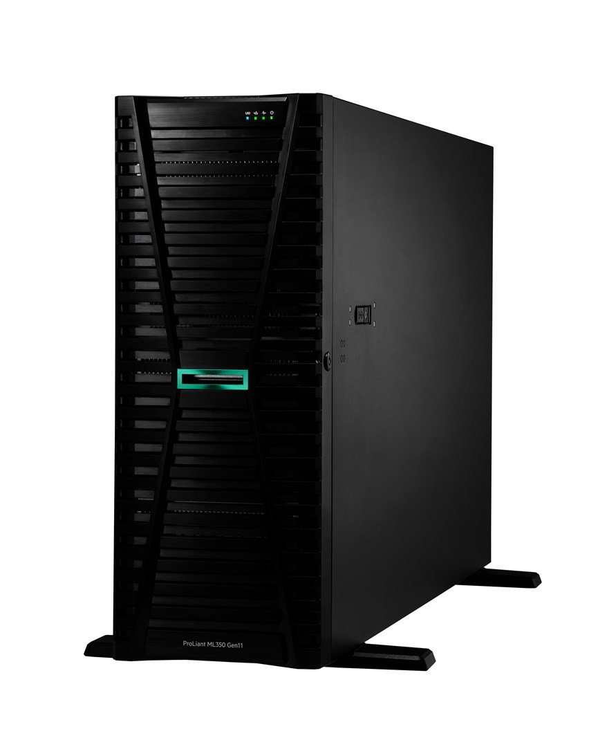 HPE ProLiant ML350 Gen11 4510 12-core 64GB-R MR408i-o 8SFF 2x960GB SSD 2x1000W RPS EU Server - Image 2