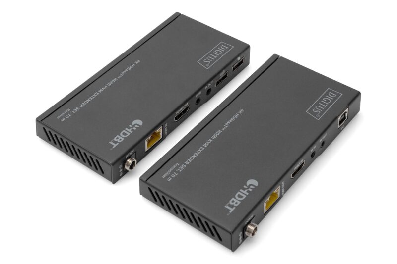 Digitus 4K HDBaseT™ HDMI KVM Extender Set, 70 m - Image 3