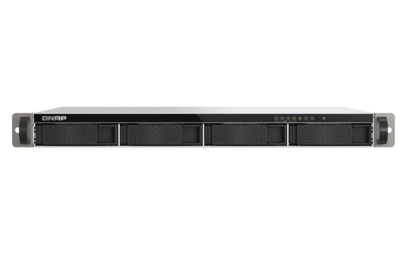 QNAP TS-433eU NAS Rack (1U) Cortex-A Cortex-A55 4 GB 0 TB QNAP Turbo System Black - Image 4