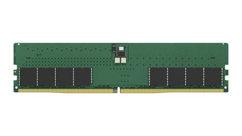 Kingston Technology 16GB, DDR5, 4800MT/s, ECC, Unbuffered, DIMM, CL40, 1RX8, 1.1V, 288-pin, 16Gbit - Image 3