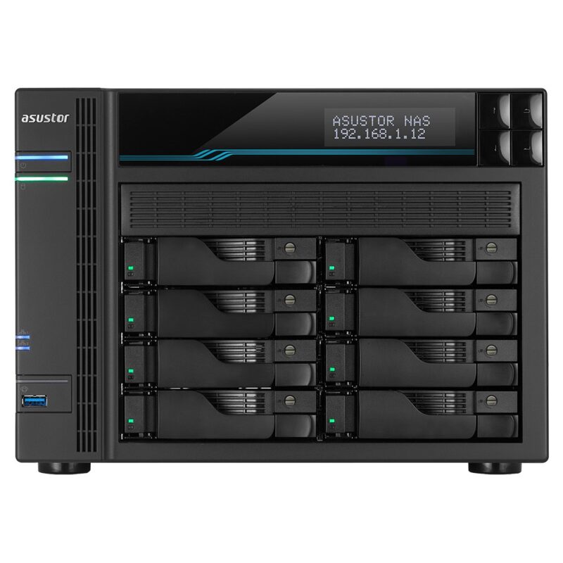 Asustor AS6508T NAS Tower Intel Atom® C3538 8 GB DDR4 0 TB ADM Black - Image 2