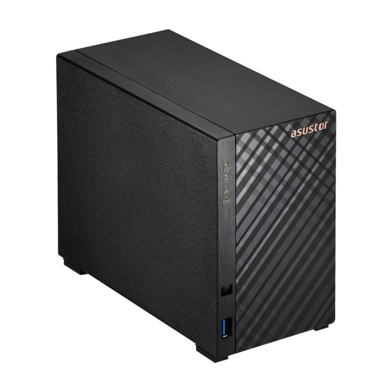 Asustor AS1102TL NAS/storage server Mini Tower Realtek RTD1619B 1 GB DDR4 0 TB ADM Black - Image 2