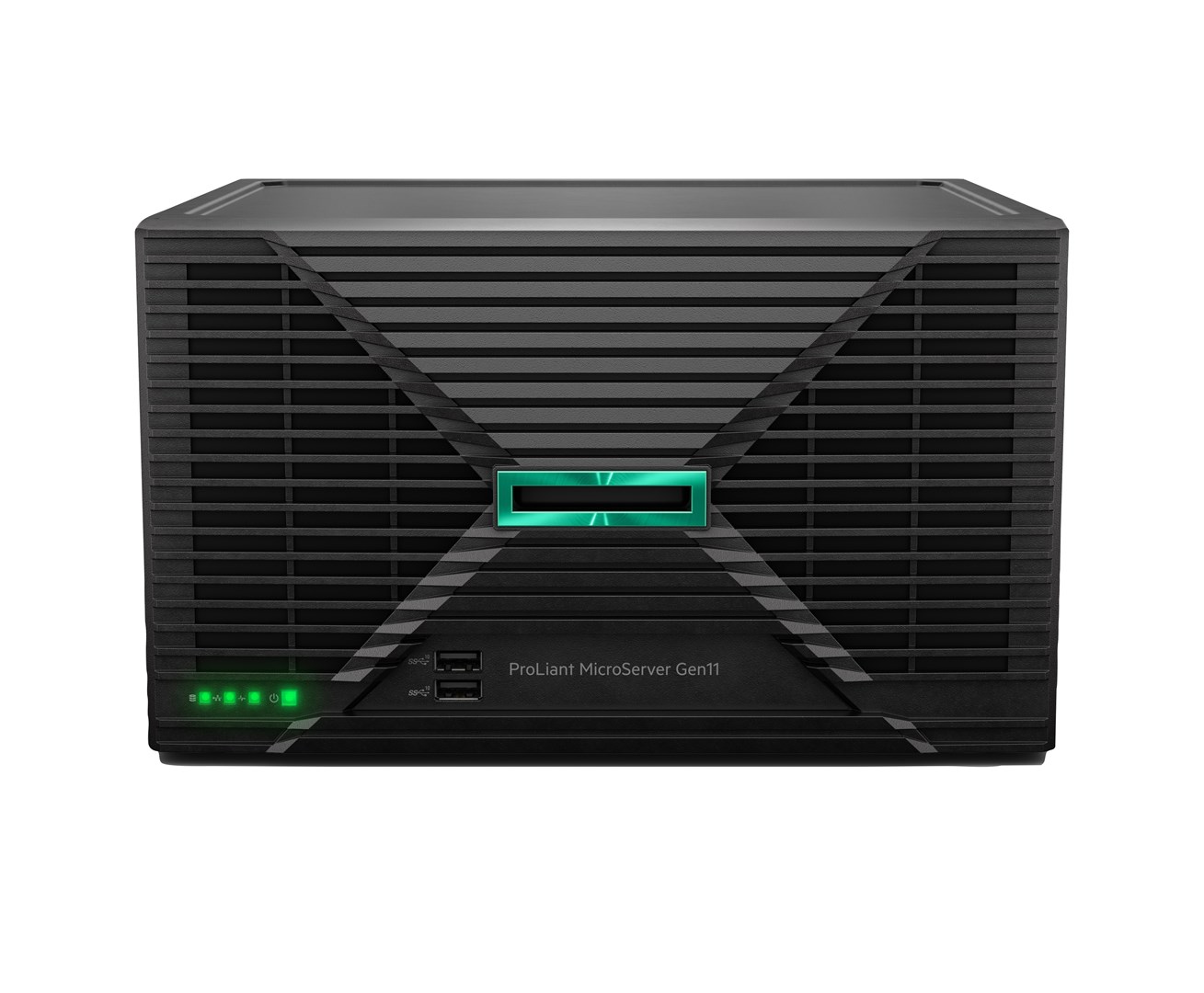 HPE ProLiant MicroServer Gen11 G7400 2c 16GB-U 4LFF-NHP 1TB HDD 180W Ext PS EMEA Cmp Module Server - Image 2