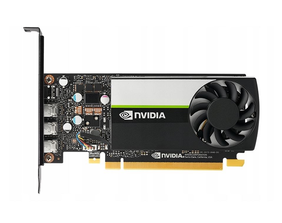 GPU Nvidia T400 4GB, GDDR6, 3x mini DisplayPort, 30W,PCI Gen3 x16, FH ATX bracket - Image 2