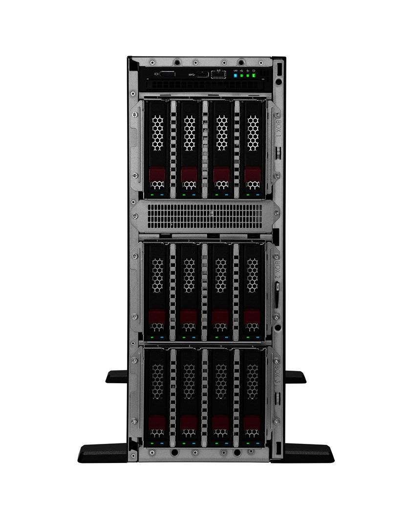 HPE ProLiant ML350 Gen11 4410Y 2.0GHz 12-core 1P 32GB-R MR408i-o 8SFF 1000W RPS Server - Image 5