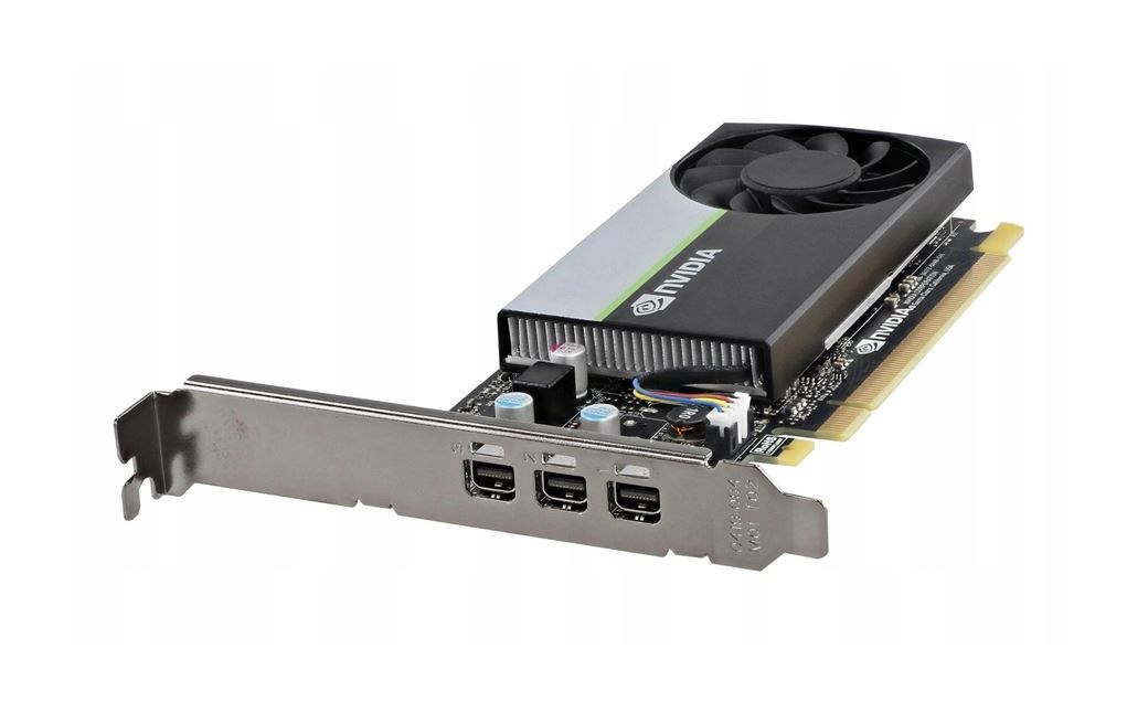 GPU Nvidia T400 4GB, GDDR6, 3x mini DisplayPort, 30W,PCI Gen3 x16, FH ATX bracket