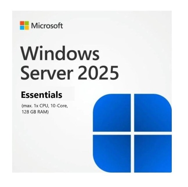 HPE Microsoft Windows Server 2025 10-core Essentials Reseller Option Kit en/fr/de/es/it/pt/nl SW - Image 2