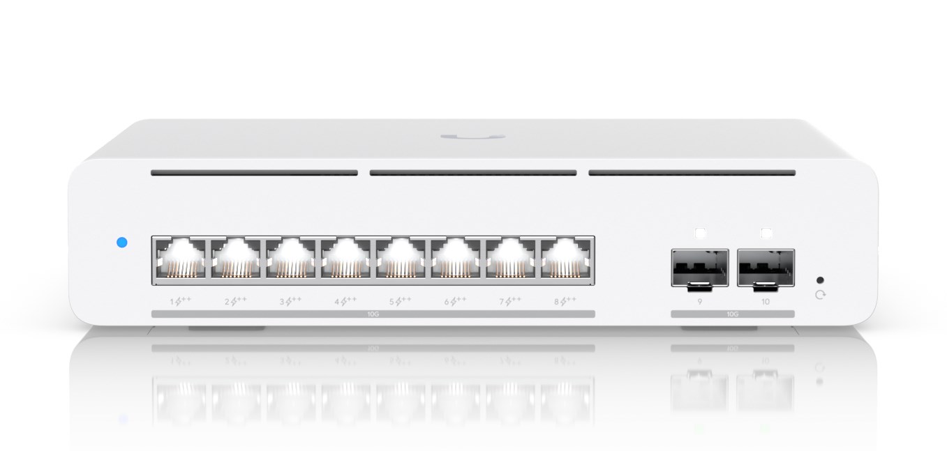Ubiquiti UniFi Pro XG 8 PoE Managed L2/L3 10G Ethernet (100/1000/10000) Power over Ethernet (PoE) Grey - Image 2