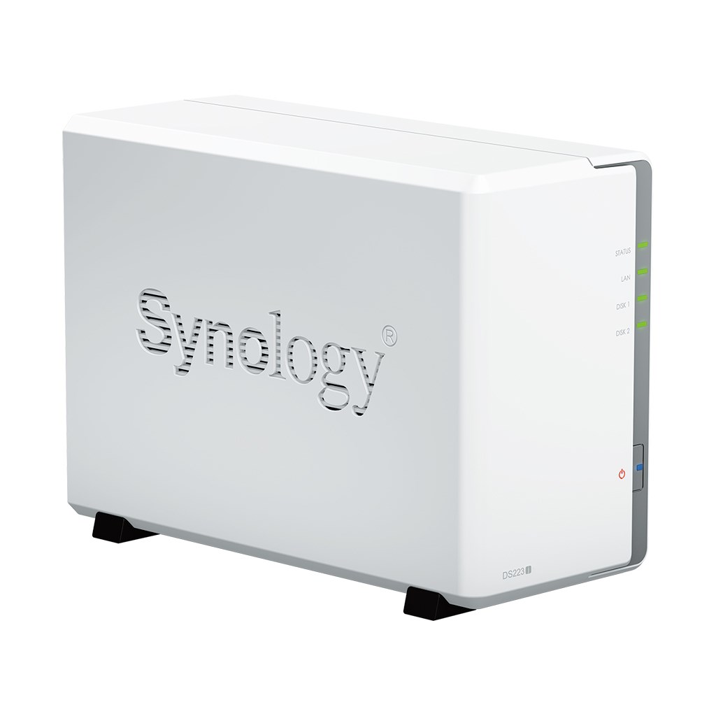 Synology DiskStation DS223J NAS/storage server Desktop Realtek RTD1619B 1 GB DDR4 DiskStation Manager White - Image 6
