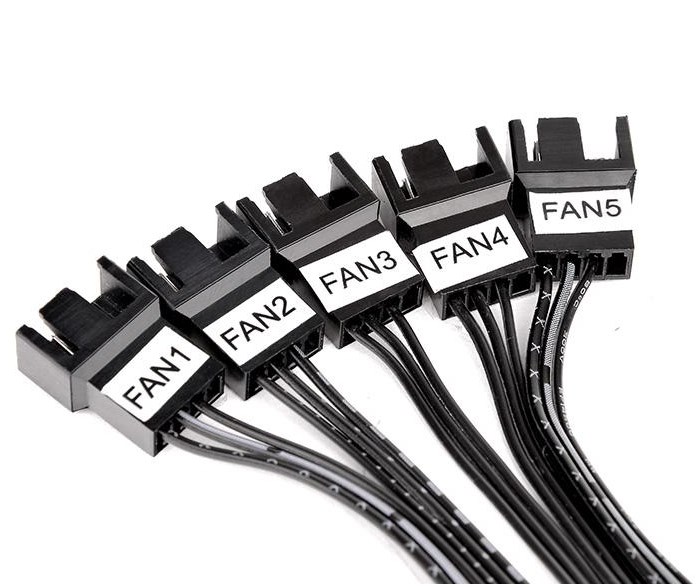 Thermaltake AC-010-B51NAN-A1 fan speed controller 5 channels 14 cm (5.5") Black - Image 3