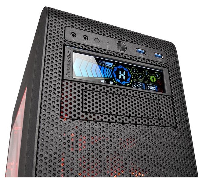 Thermaltake AC-010-B51NAN-A1 fan speed controller 5 channels 14 cm (5.5") Black - Image 5