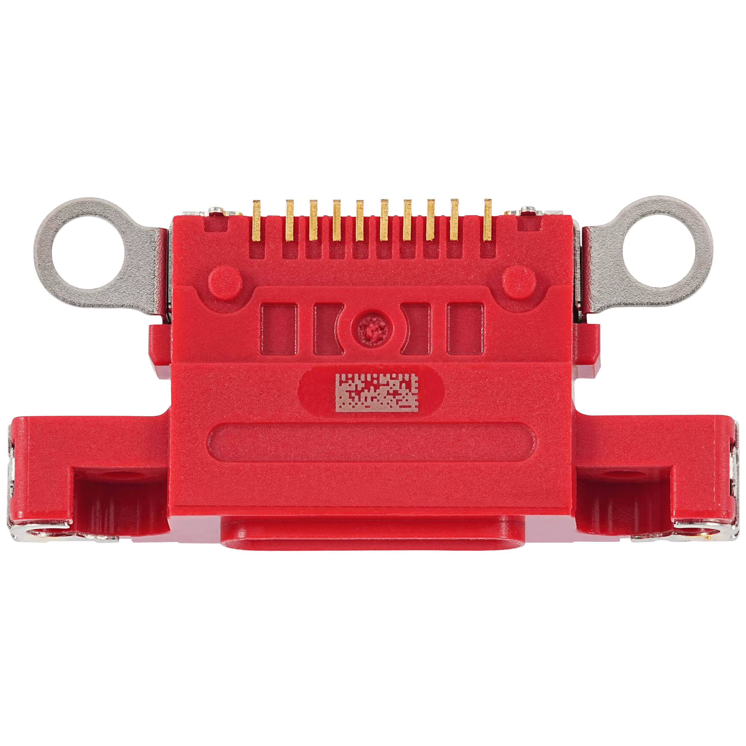 Charging Port Only For iPhone 14 / 14 Plus (Red) (10 Pack) - Image 3