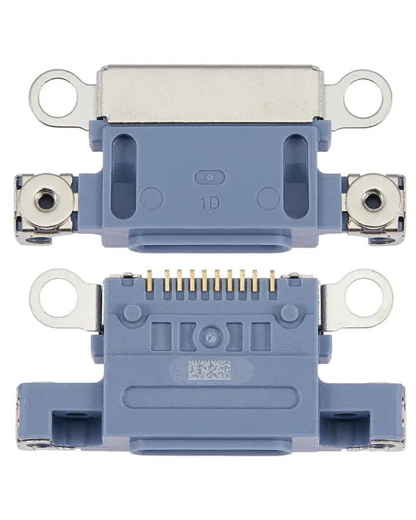 Charging Port Only For iPhone 14 / 14 Plus (Blue) (10 Pack)