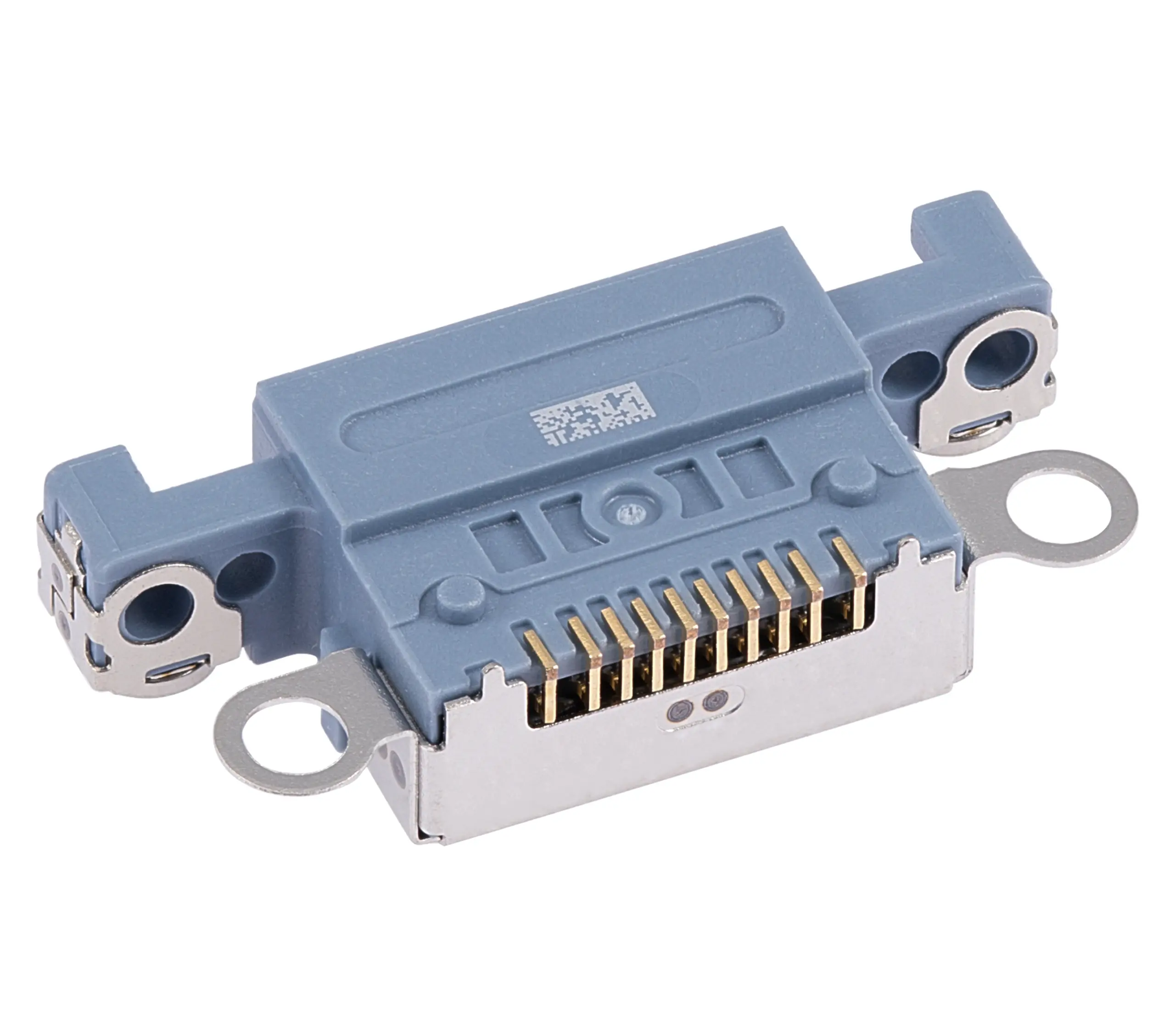 Charging Port Only For iPhone 14 / 14 Plus (Blue) (10 Pack) - Image 9