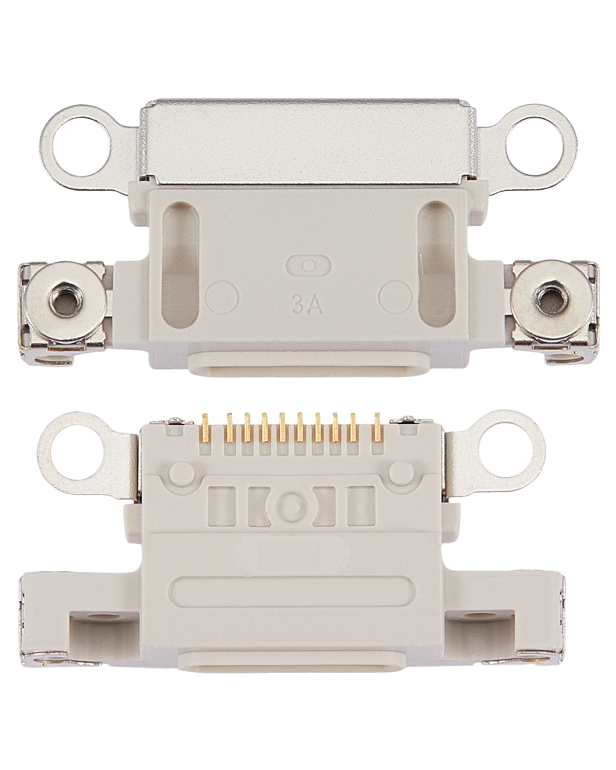 Charging Port Only For iPhone 14 / 14 Plus (Starlight) (10 Pack)