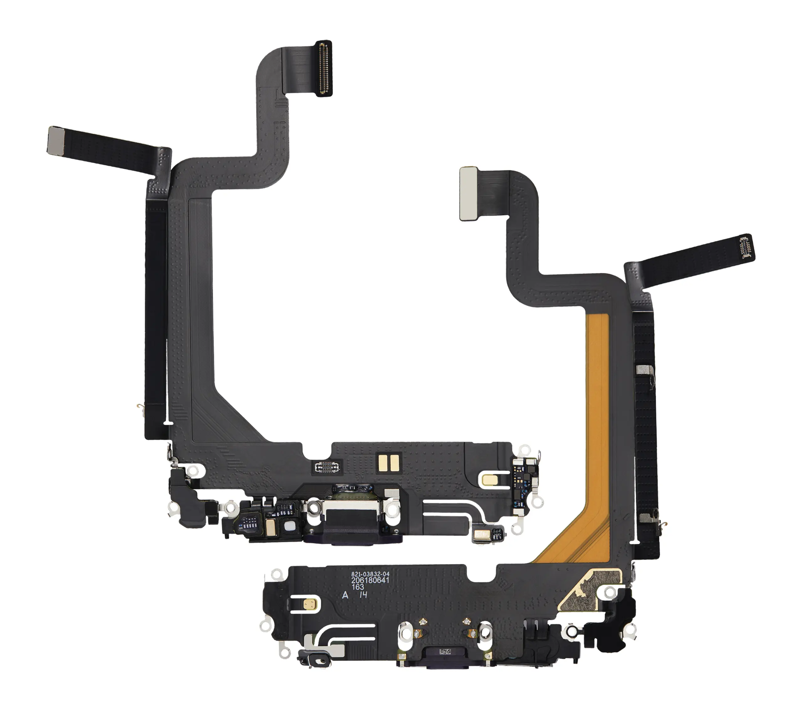 Charging Port Flex Cable For iPhone 14 Pro Max (Premium) (Deep Purple) - Image 11