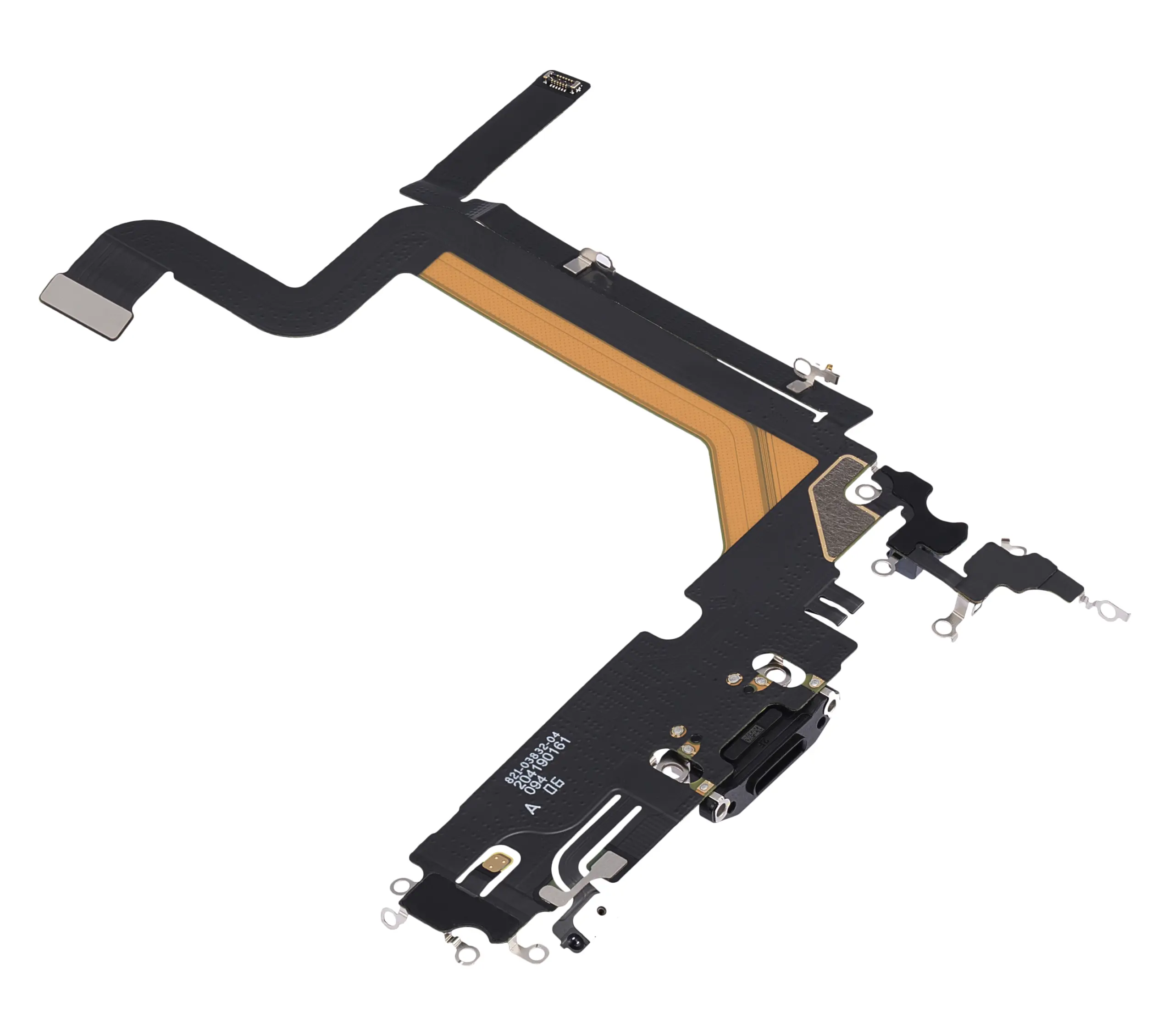 Charging Port Flex Cable For iPhone 14 Pro Max (Premium) (Space Black) - Image 14