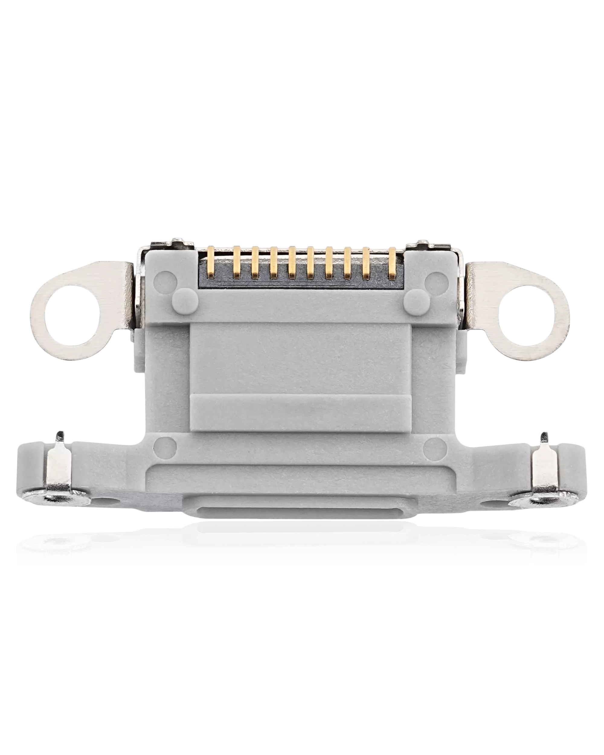 Charging Port Only For iPhone 14 Pro / 14 Pro Max (Silver) (10 Pack) - Image 7