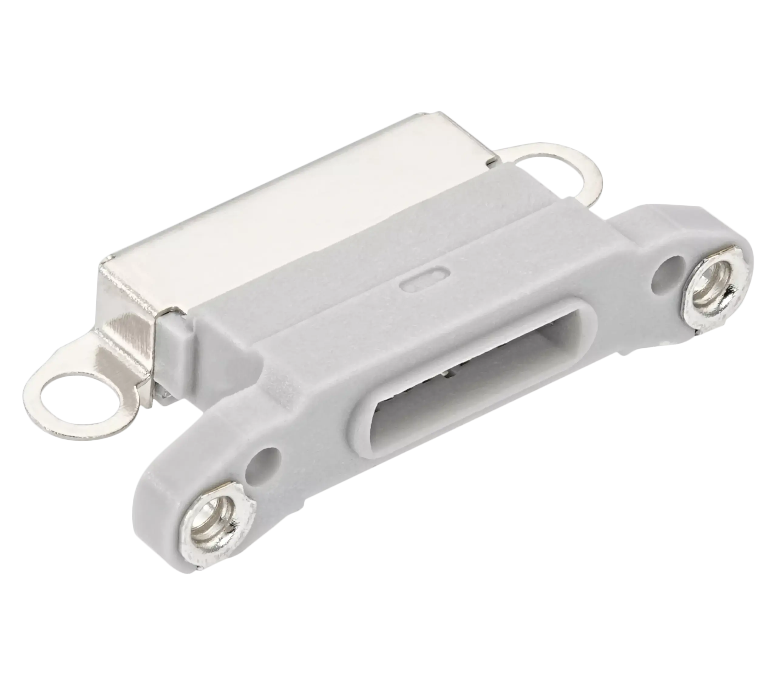 Charging Port Only For iPhone 14 Pro / 14 Pro Max (Silver) (10 Pack) - Image 3