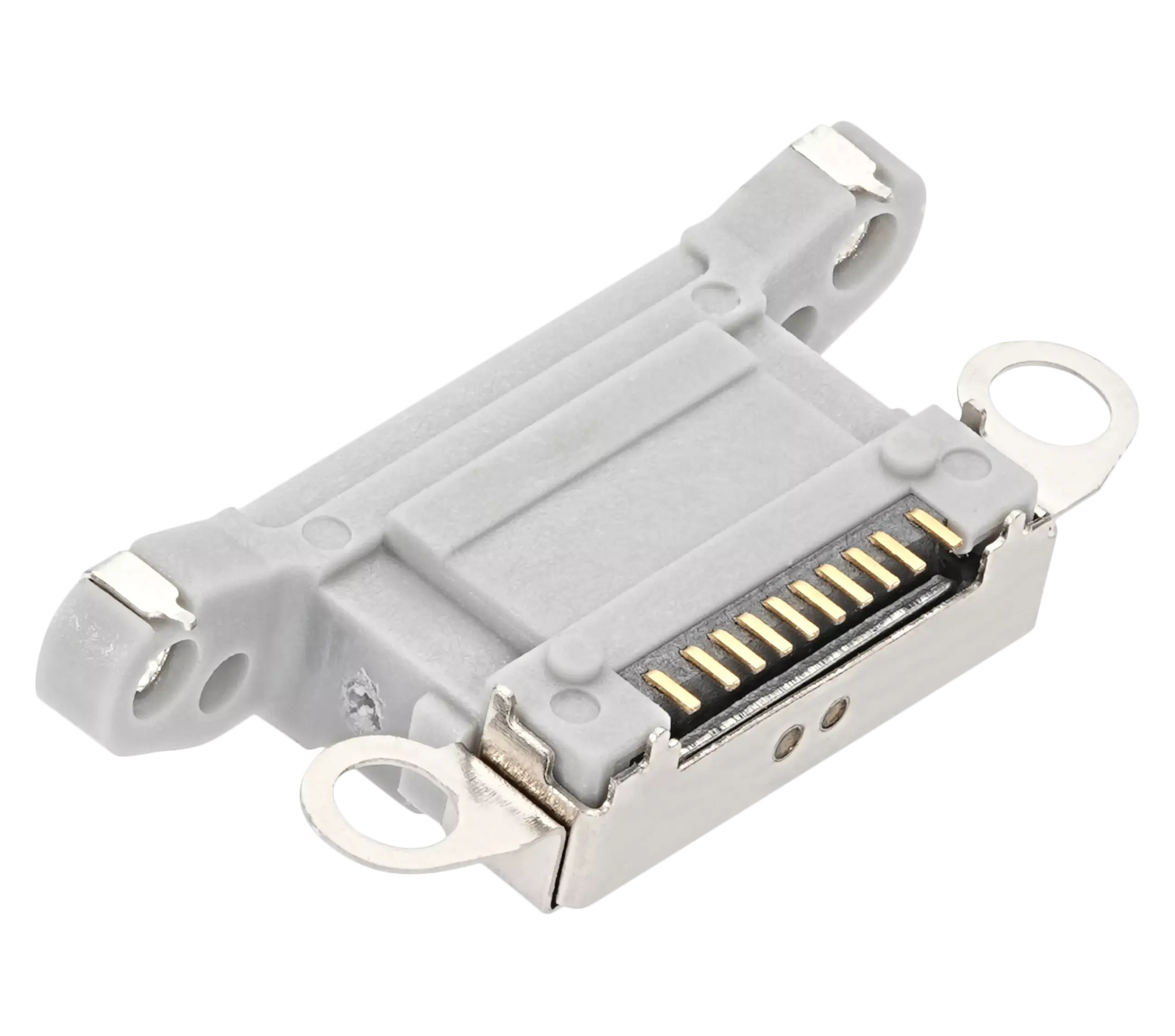 Charging Port Only For iPhone 14 Pro / 14 Pro Max (Silver) (10 Pack) - Image 19