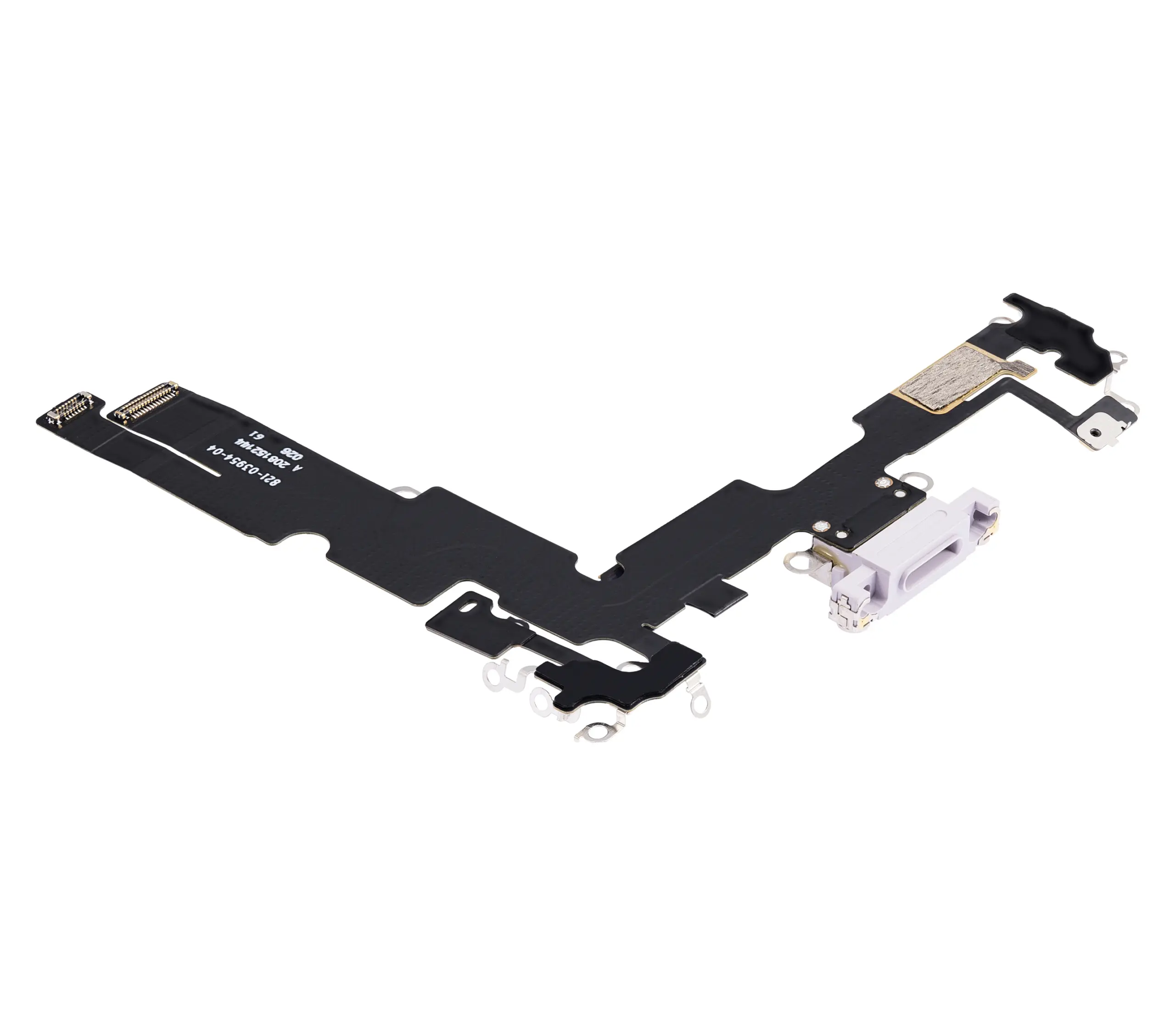 Charging Port Flex Cable For iPhone 14 Plus (Premium) (Purple) - Image 4