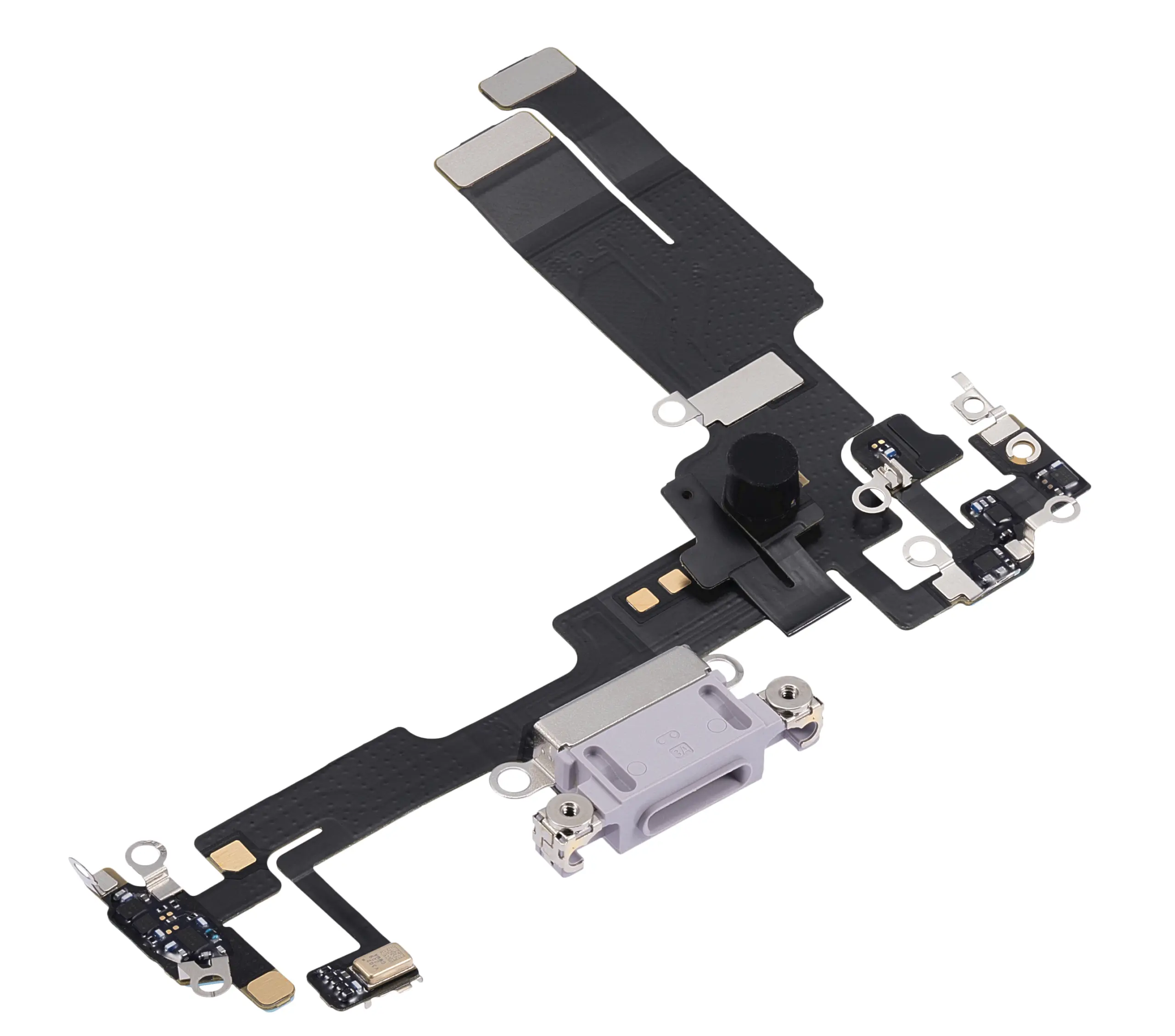 Charging Port Flex Cable For iPhone 14 (Premium) (Purple) - Image 3