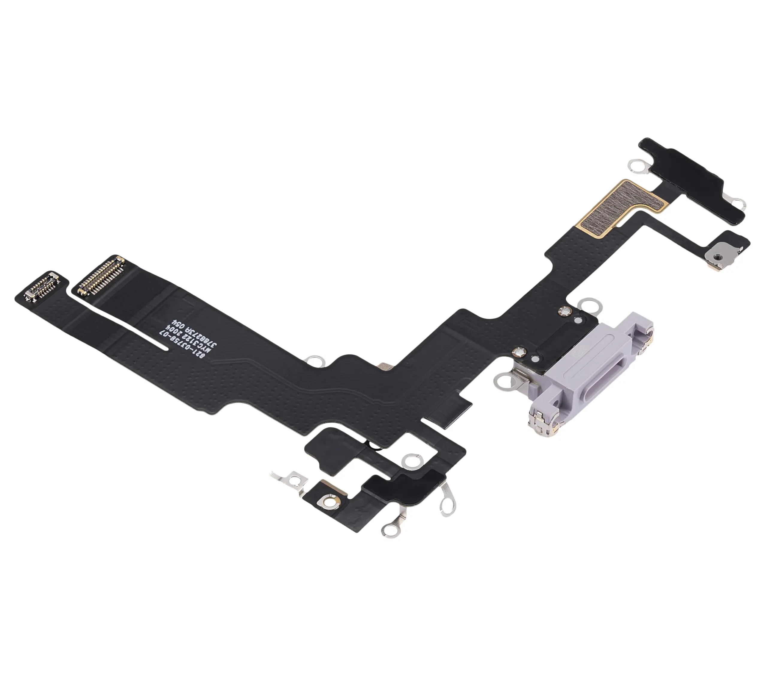 Charging Port Flex Cable For iPhone 14 (Premium) (Purple) - Image 4