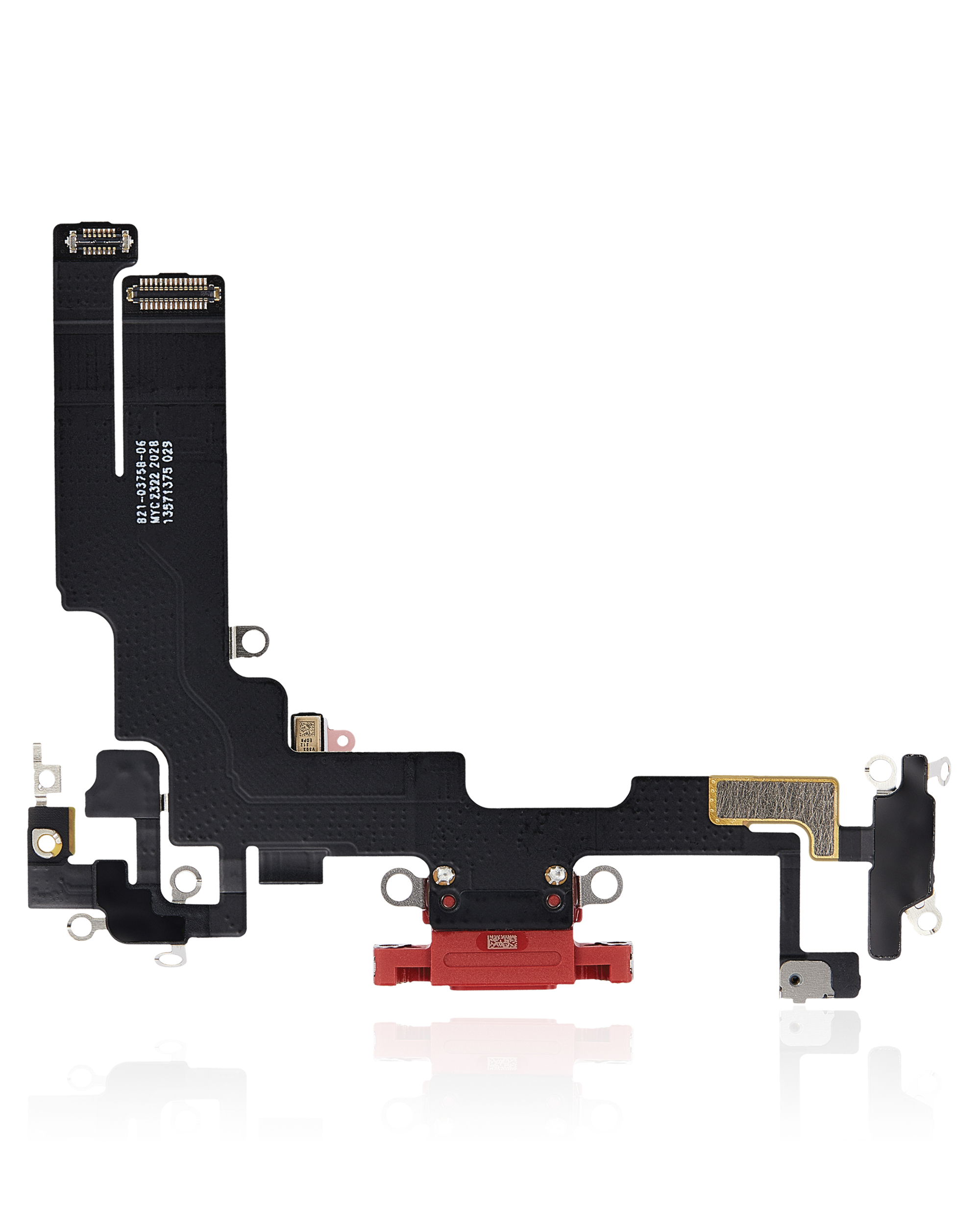 Charging Port Flex Cable For iPhone 14 (Premium) (Red) - Image 7