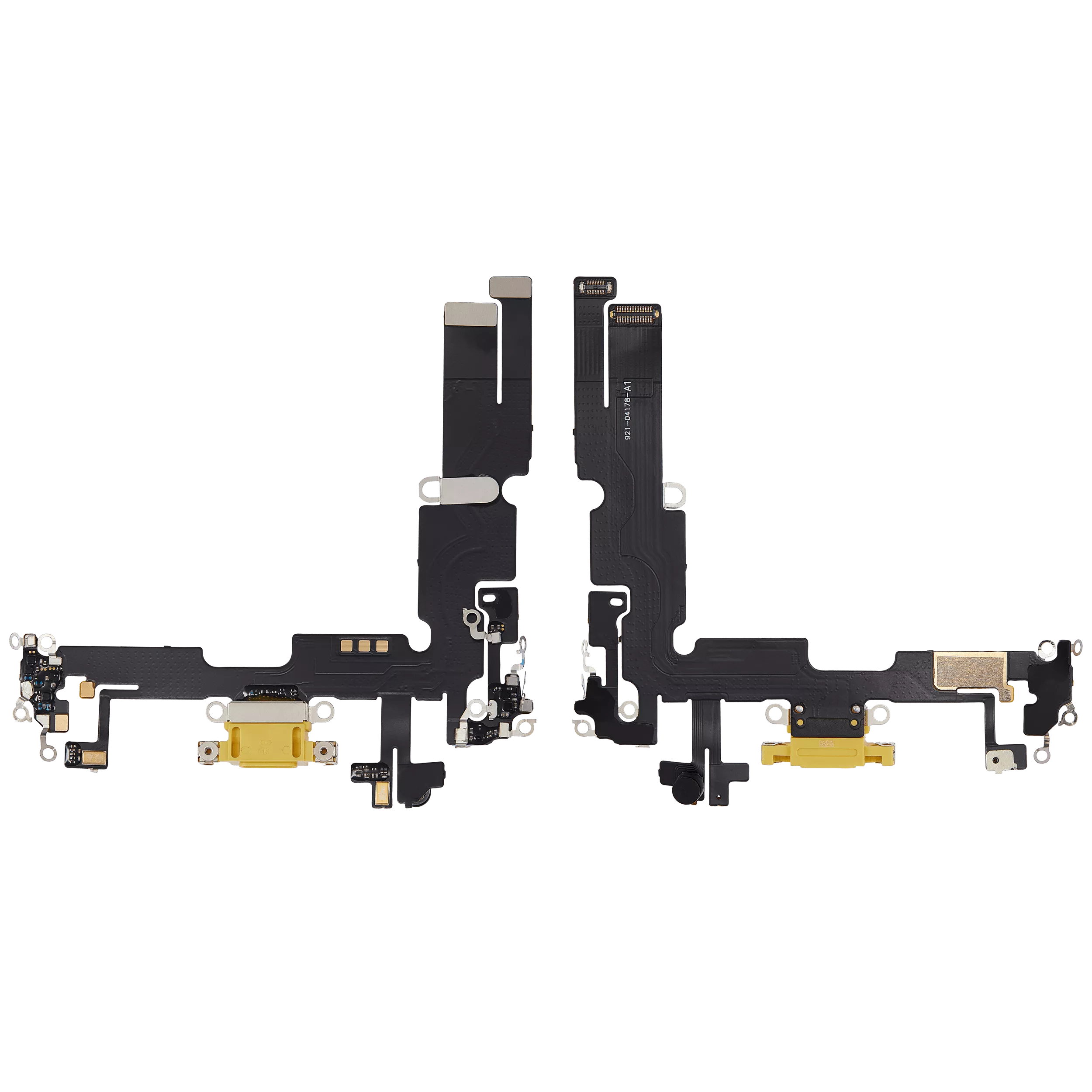 Charging Port Flex Cable For iPhone 14 Plus (Aftermarket Plus) (Yellow) - Image 6