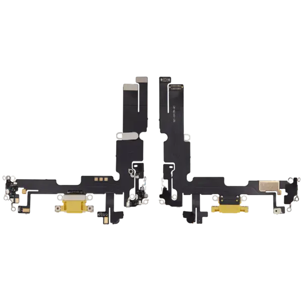Charging Port Flex Cable For iPhone 14 Plus (Aftermarket Plus) (Yellow)