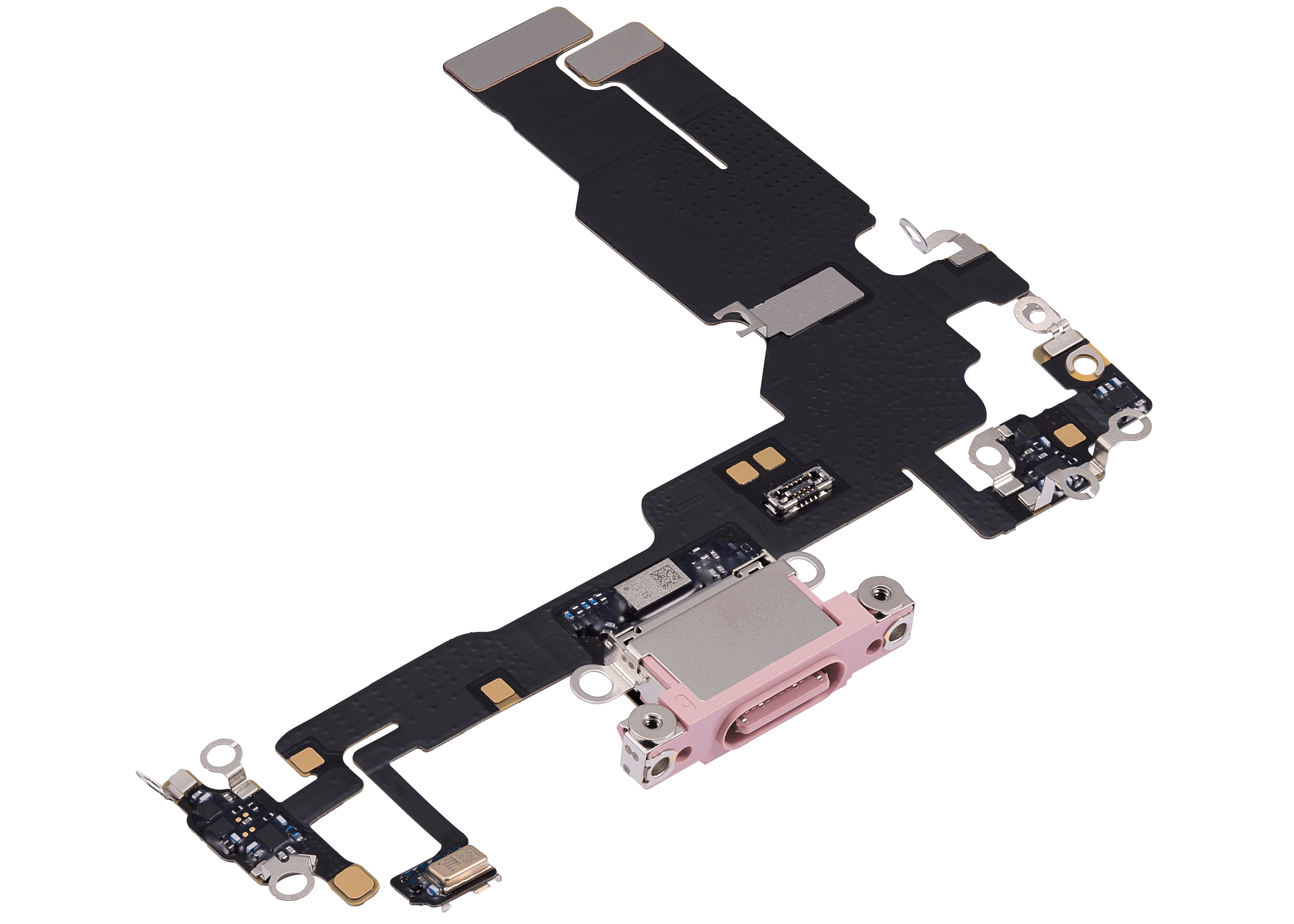 Charging Port Flex Cable For iPhone 15 (Premium) (Pink) - Image 9