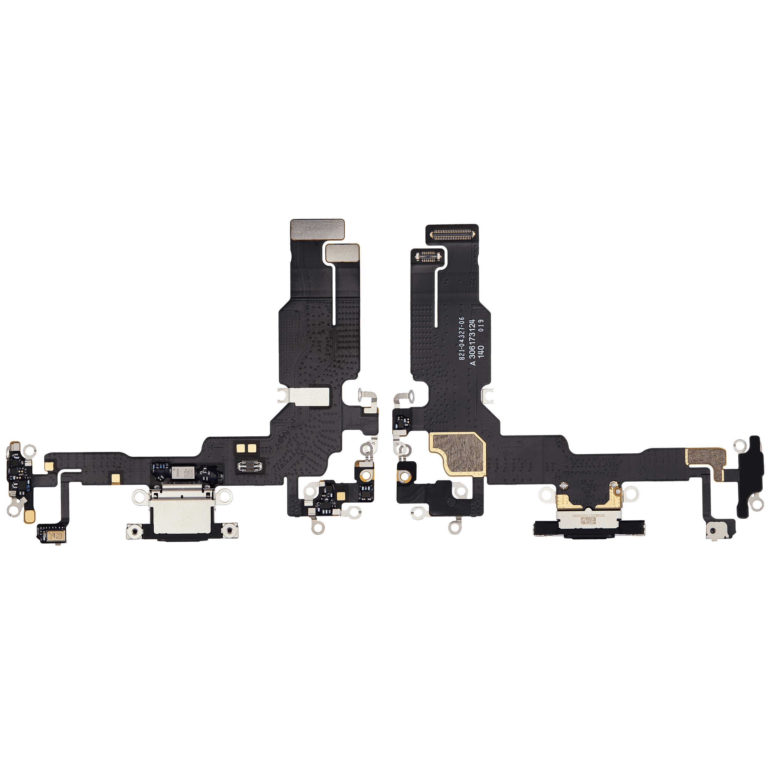 Charging Port Flex Cable For iPhone 15 (Premium) (Black)