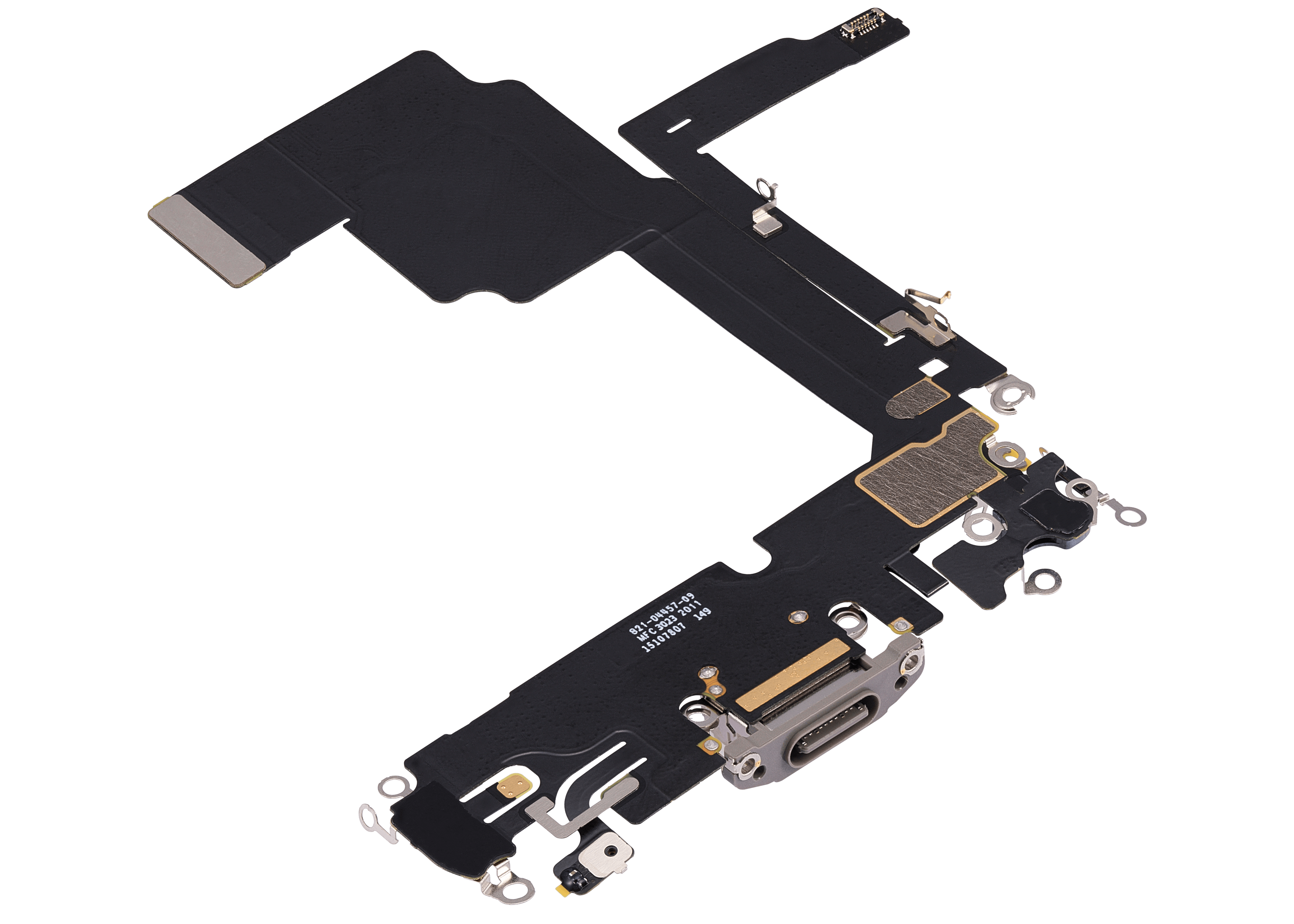 Charging Port Flex Cable For iPhone 15 Pro (Premium) (Natural Titanium) - Image 4
