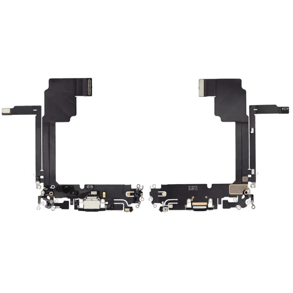 Charging Port Flex Cable For iPhone 15 Pro Max (Premium) (Blue Titanium)