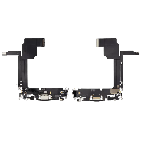 Charging Port Flex Cable For iPhone 15 Pro Max (Premium) (Black Titanium)