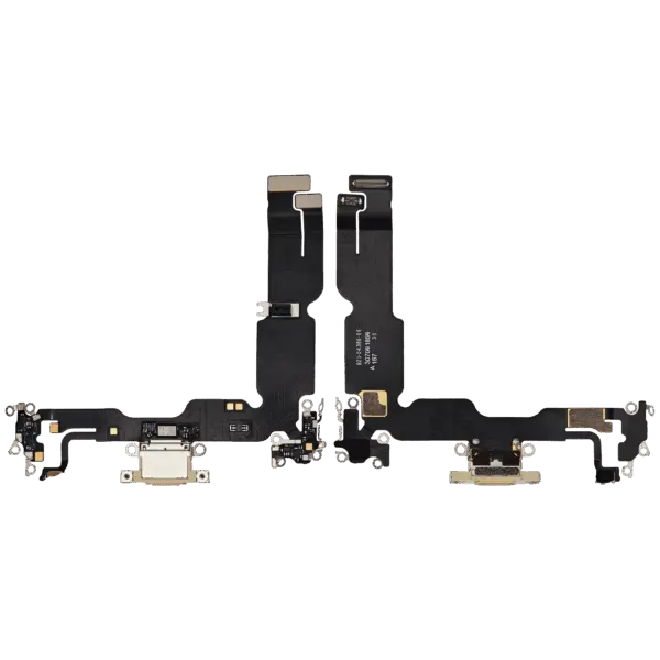 Charging Port Flex Cable For iPhone 15 Plus (Premium) (Yellow)