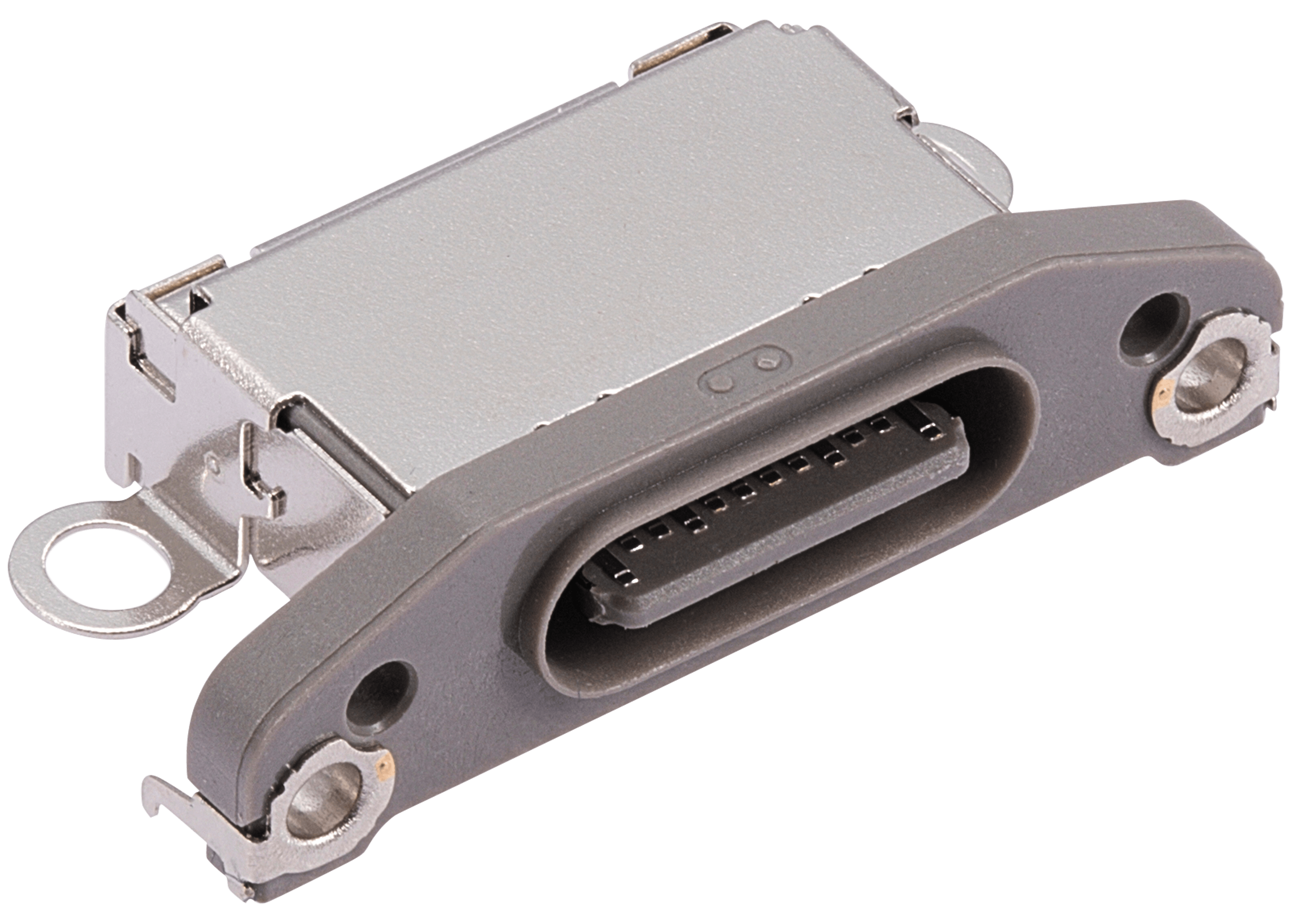 Charging Port Only For iPhone 15 Pro / 15 Pro Max (Natural Titanium) (10 Pack) - Image 12